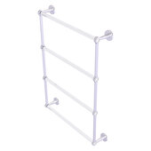  Clearview Collection 4-Tier 24'' Ladder Towel Bar with Dotted Accents in Satin Chrome, 26-5/8'' W x 4-5/8'' D x 35-13/16'' H