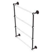 Clearview Collection 4-Tier 24'' Ladder Towel Bar with Dotted Accents in Venetian Bronze, 26-5/8'' W x 4-5/8'' D x 35-13/16'' H