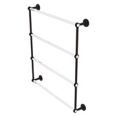  Clearview Collection 4-Tier 30'' Ladder Towel Bar with Dotted Accents in Oil Rubbed Bronze, 32-5/8'' W x 4-5/8'' D x 35-13/16'' H