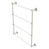  Clearview Collection 4-Tier 30'' Ladder Towel Bar with Dotted Accents in Polished Nickel, 32-5/8'' W x 4-5/8'' D x 35-13/16'' H