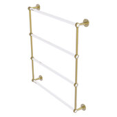  Clearview Collection 4-Tier 30'' Ladder Towel Bar with Dotted Accents in Unlacquered Brass, 32-5/8'' W x 4-5/8'' D x 35-13/16'' H