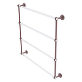  Clearview Collection 4-Tier 36'' Ladder Towel Bar with Dotted Accents in Antique Copper, 38-5/8'' W x 4-5/8'' D x 35-13/16'' H