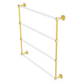  Clearview Collection 4-Tier 36'' Ladder Towel Bar with Dotted Accents in Polished Brass, 38-5/8'' W x 4-5/8'' D x 35-13/16'' H