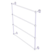  Clearview Collection 4-Tier 36'' Ladder Towel Bar with Dotted Accents in Satin Chrome, 38-5/8'' W x 4-5/8'' D x 35-13/16'' H