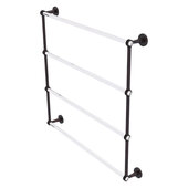  Clearview Collection 4-Tier 36'' Ladder Towel Bar with Dotted Accents in Venetian Bronze, 38-5/8'' W x 4-5/8'' D x 35-13/16'' H