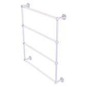  Clearview Collection 4-Tier 30'' Ladder Towel Bar with Grooved Accents in Polished Chrome, 32-5/8'' W x 4-5/8'' D x 35-13/16'' H