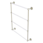  Clearview Collection 4-Tier 30'' Ladder Towel Bar with Grooved Accents in Polished Nickel, 32-5/8'' W x 4-5/8'' D x 35-13/16'' H