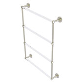  Clearview Collection 4-Tier 24'' Ladder Towel Bar with Twisted Accents in Polished Nickel, 26-5/8'' W x 4-5/8'' D x 35-13/16'' H