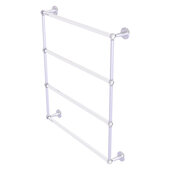  Clearview Collection 4-Tier 30'' Ladder Towel Bar with Twisted Accents in Satin Chrome, 32-5/8'' W x 4-5/8'' D x 35-13/16'' H