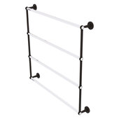  Clearview Collection 4-Tier 36'' Ladder Towel Bar with Twisted Accents in Oil Rubbed Bronze, 38-5/8'' W x 4-5/8'' D x 35-13/16'' H