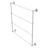  Clearview Collection 4-Tier 36'' Ladder Towel Bar with Twisted Accents in Satin Nickel, 38-5/8'' W x 4-5/8'' D x 35-13/16'' H