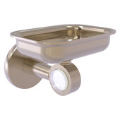  Clearview Collection Wall Mounted Soap Dish Holder with Smooth Accent in Antique Pewter, 4-3/8'' W x 3-5/8'' D x 4-13/16'' H