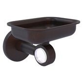  Clearview Collection Wall Mounted Soap Dish Holder with Grooved Accents in Venetian Bronze, 4-3/8'' W x 3-5/8'' D x 4-13/16'' H