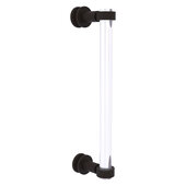  Clearview Collection 12'' Single Side Shower Door Pull with Smooth Accent in Oil Rubbed Bronze, 13'' W x 1-11/16'' D x 3-7/8'' H