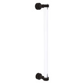  Clearview Collection 18'' Single Side Shower Door Pull with Dotted Accents in Oil Rubbed Bronze, 19'' W x 4'' D x 1-11/16'' H