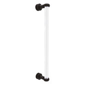  Clearview Collection 18'' Single Side Shower Door Pull with Twisted Accents in Oil Rubbed Bronze, 19'' W x 4'' D x 1-11/16'' H