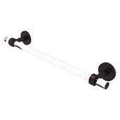 Clearview Collection 18'' Towel Bar with Smooth Accent in Antique Bronze, 22'' W x 2-5/8'' D x 3-13/16'' H