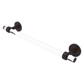  Clearview Collection 18'' Towel Bar with Smooth Accent in Venetian Bronze, 22'' W x 2-5/8'' D x 3-13/16'' H