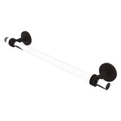  Clearview Collection 18'' Towel Bar with Dotted Accents in Oil Rubbed Bronze, 22'' W x 2-5/8'' D x 3-13/16'' H