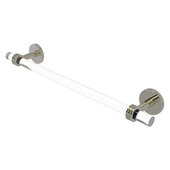  Clearview Collection 18'' Towel Bar with Dotted Accents in Polished Nickel, 22'' W x 2-5/8'' D x 3-13/16'' H