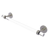  Clearview Collection 18'' Towel Bar with Grooved Accents in Satin Nickel, 22'' W x 2-5/8'' D x 3-13/16'' H