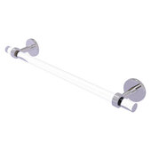  Clearview Collection 24'' Towel Bar with Grooved Accents in Polished Chrome, 28'' W x 2-5/8'' D x 3-13/16'' H