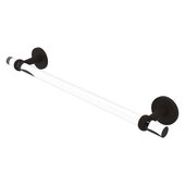  Clearview Collection 18'' Towel Bar with Twisted Accents in Oil Rubbed Bronze, 22'' W x 2-5/8'' D x 3-13/16'' H