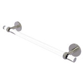  Clearview Collection 18'' Towel Bar with Twisted Accents in Satin Nickel, 22'' W x 2-5/8'' D x 3-13/16'' H