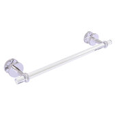  Clearview Collection 18'' Shower Door Towel Bar with Twisted Accents in Polished Chrome, 22'' W x 5-1/8'' D x 2-5/8'' H