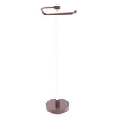  Clearview Collection Euro Style Free Standing Toilet Paper Holder with Dotted Accents, Antique Copper, 7-5/8'' W x 6-1/8'' D x 25-13/16'' H