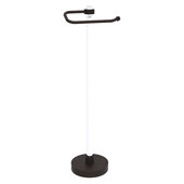  Clearview Collection Euro Style Free Standing Toilet Paper Holder w/ Dotted Accents, Oil Rubbed Bronze, 7-5/8'' W x 6-1/8'' D x 25-13/16'' H