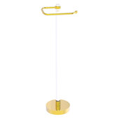  Clearview Collection Euro Style Free Standing Toilet Paper Holder with Twisted Accents, Polished Brass, 7-5/8'' W x 6-1/8'' D x 25-13/16'' H