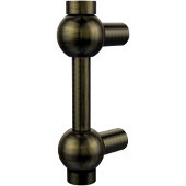  D-20 Series Cabinet Hardware 4-3/10'' W Pull with Round Knob Ends in Antique Brass (Premium Finish), Available in Multiple Finishes