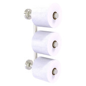  Dottingham Collection 3-Roll Reserve Roll Toilet Paper Holder in Satin Nickel, 2-3/16'' W x 7-1/4'' D x 13-5/8'' H
