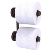  Dottingham Collection 2-Roll Reserve Roll Toilet Paper Holder in Antique Bronze, 6-1/4'' W x 2-1/4'' D x 7-3/4'' H
