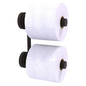  Dottingham Collection 2-Roll Reserve Roll Toilet Paper Holder in Oil Rubbed Bronze, 6-1/4'' W x 2-1/4'' D x 7-3/4'' H