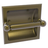  Dottingham Collection Recessed Toilet Paper Holder in Antique Brass, 6-3/16'' W x 6-1/8'' D x 4-3/16'' H
