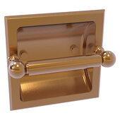  Dottingham Collection Recessed Toilet Paper Holder in Brushed Bronze, 6-3/16'' W x 6-1/8'' D x 4-3/16'' H
