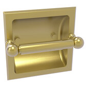  Dottingham Collection Recessed Toilet Paper Holder in Satin Brass, 6-3/16'' W x 6-1/8'' D x 4-3/16'' H