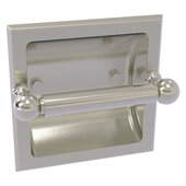  Dottingham Collection Recessed Toilet Paper Holder in Satin Nickel, 6-3/16'' W x 6-1/8'' D x 4-3/16'' H