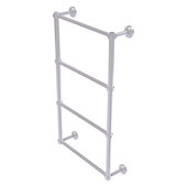  Dottingham Collection 4-Tier 24'' Ladder Towel Bar with Smooth Accent in Satin Chrome, 26-5/16'' W x 5-5/16'' D x 34-3/16'' H