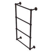  Dottingham Collection 4-Tier 24'' Ladder Towel Bar with Smooth Accent in Venetian Bronze, 26-5/16'' W x 5-5/16'' D x 34-3/16'' H