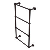  Dottingham Collection 4-Tier 30'' Ladder Towel Bar with Smooth Accent in Antique Bronze, 32-5/16'' W x 5-5/16'' D x 34-3/16'' H