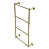 Dottingham Collection 4-Tier 36'' Ladder Towel Bar with Smooth Accent in Satin Brass, 38-5/16'' W x 5-5/16'' D x 34-3/16'' H