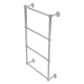  Dottingham Collection 4-Tier 24'' Ladder Towel Bar with Dotted Detail in Polished Chrome, 26-5/16'' W x 5-5/16'' D x 34-3/16'' H