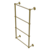  Dottingham Collection 4-Tier 24'' Ladder Towel Bar with Dotted Detail in Satin Brass, 26-5/16'' W x 5-5/16'' D x 34-3/16'' H