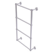  Dottingham Collection 4-Tier 24'' Ladder Towel Bar with Dotted Detail in Satin Chrome, 26-5/16'' W x 5-5/16'' D x 34-3/16'' H