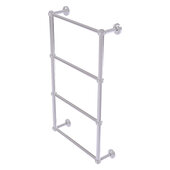  Dottingham Collection 4-Tier 24'' Ladder Towel Bar with Grooved Detail in Polished Chrome, 26-5/16'' W x 5-5/16'' D x 34-3/16'' H