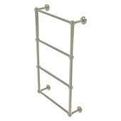  Dottingham Collection 4-Tier 24'' Ladder Towel Bar with Grooved Detail in Polished Nickel, 26-5/16'' W x 5-5/16'' D x 34-3/16'' H