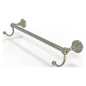  Dottingham Collection 18'' Towel Bar with Integrated Hooks in Polished Nickel, 20-1/4'' W x 6'' D x 4-1/2'' H